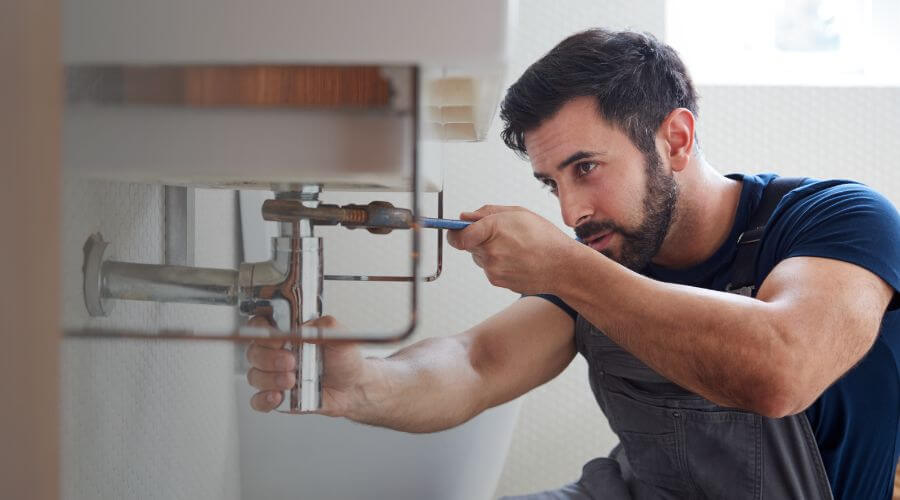 Hot water issue at sink in Bath, IN